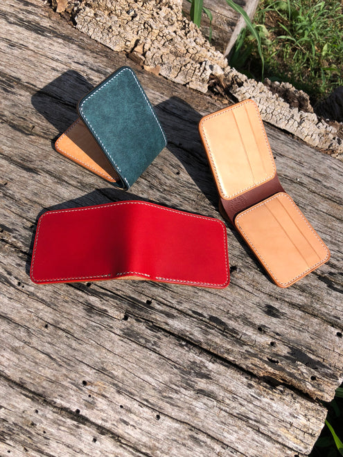 Hand Stitched  Leather Wallets