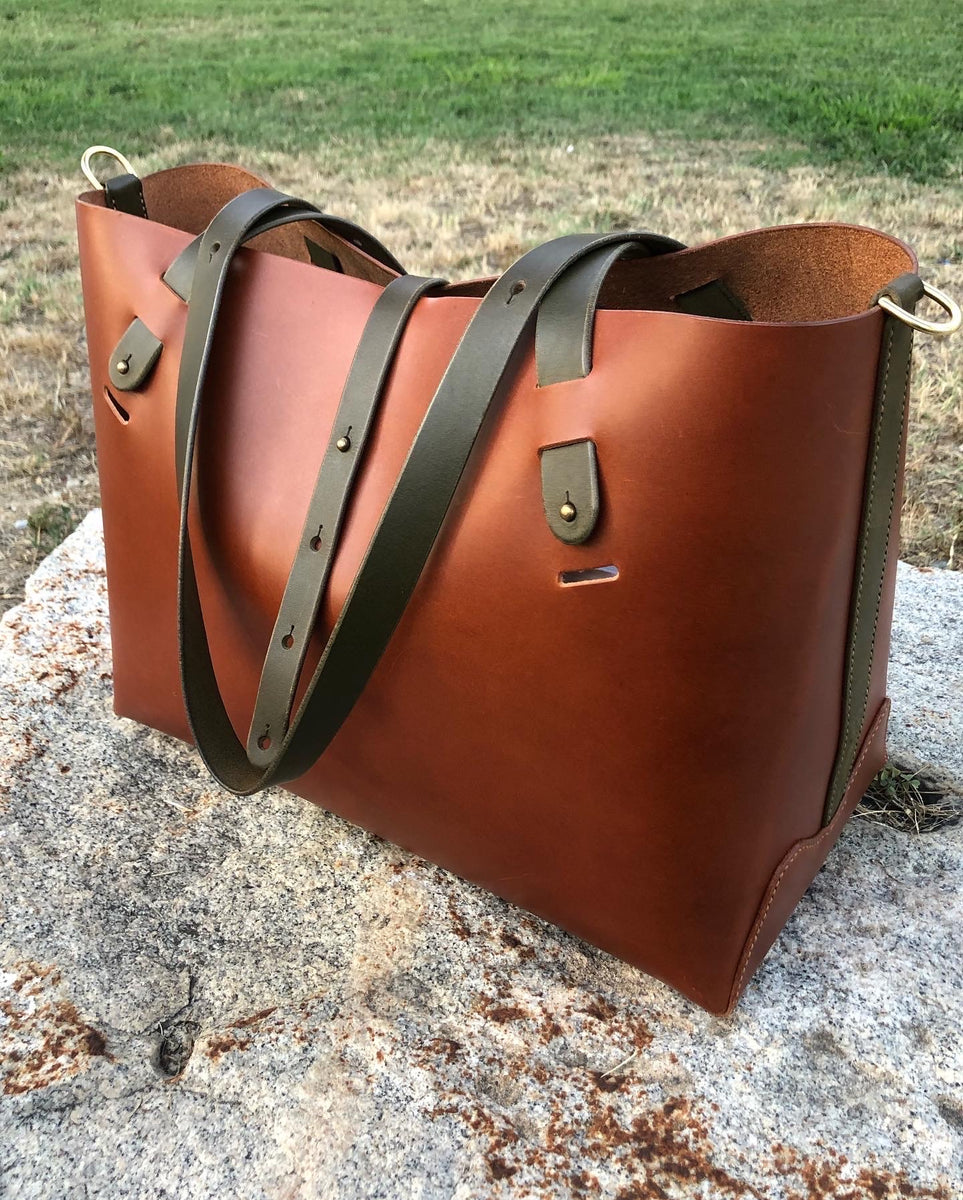 Buttero Tote with Adjustable Handles – Laszlo's Leather