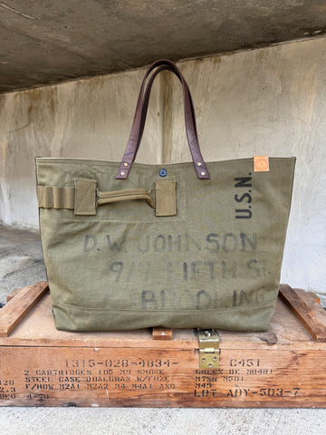 “USN” WW2 Boat Tote