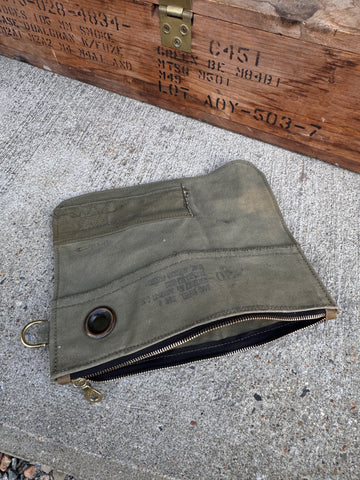 Green Zip Pouch 4