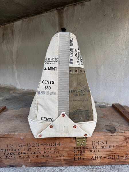 Bank Bag Patchwork Boat Tote