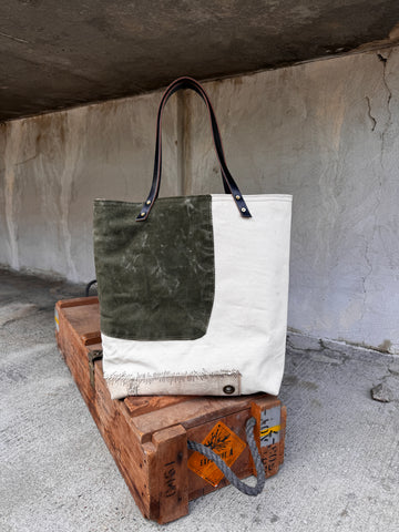 “JWE” Patchwork Every Day Tote