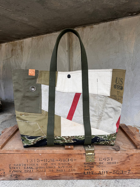 Patchwork Boat Tote