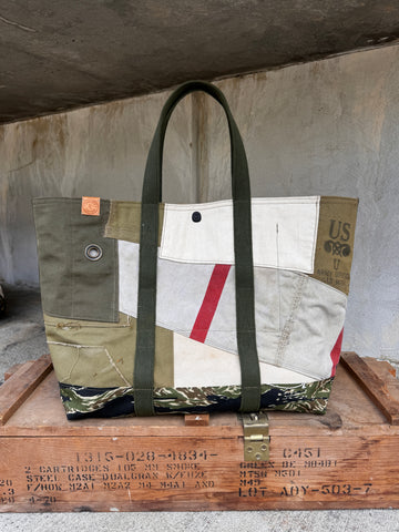 Patchwork Boat Tote
