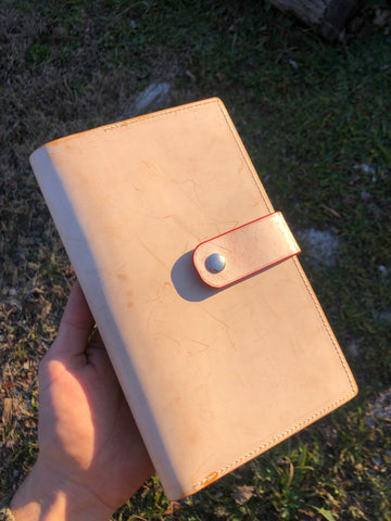 Ghost Leather Moleskine Notebook Cover