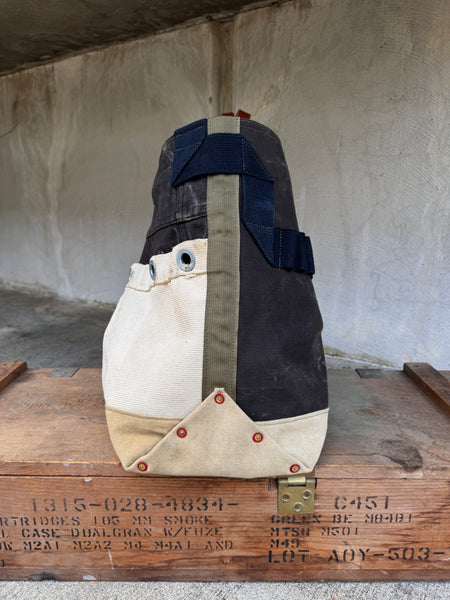 Blue/White Boat Tote