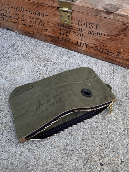 Green Zip Pouch 1