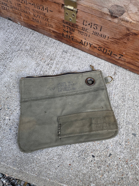 Green Zip Pouch 4