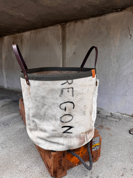 “Oregon” WW2 USN Bucket Bag