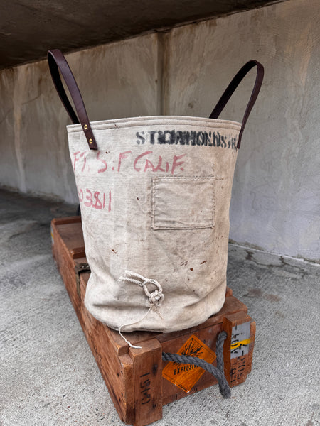 WW2 USN Bucket Bag 1