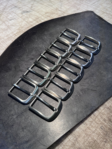 1.5” Stainless Steel Belt Buckles (10x)