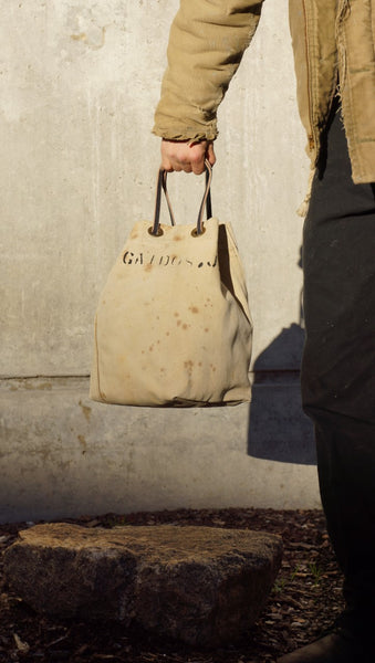 Drawstring Bucket Tote